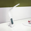 Cognoli Touch Dimmable LED White Clock Desk Lamp