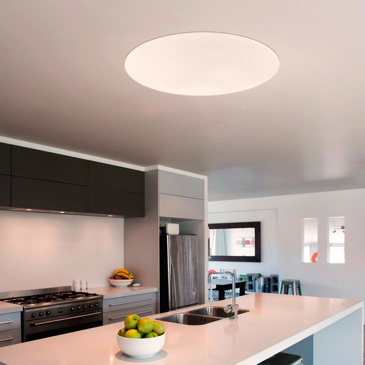 Giron 2 LED Adjustable Colour Temperature Ceiling Light with Remote