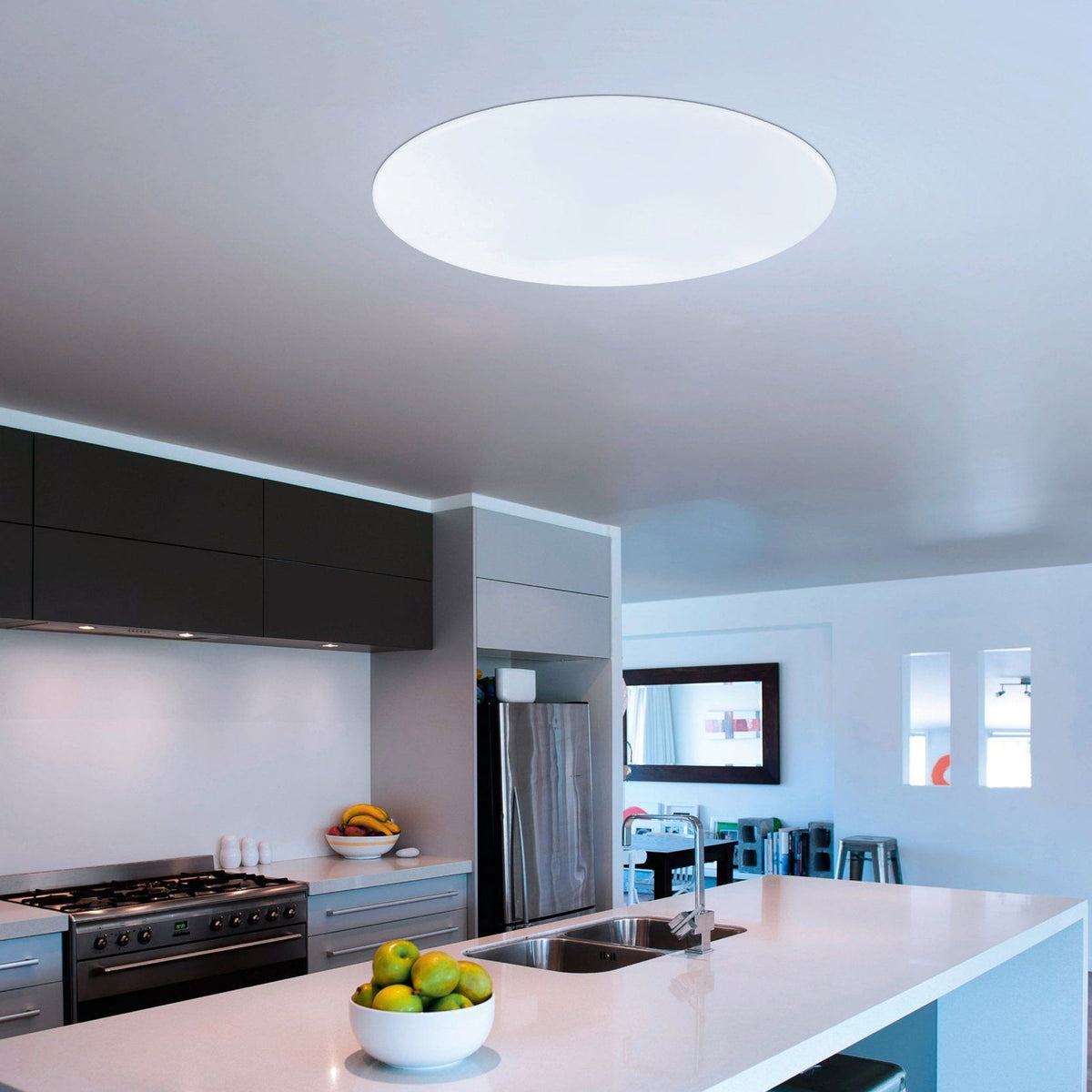 Giron 2 LED Adjustable Colour Temperature Ceiling Light with Remote