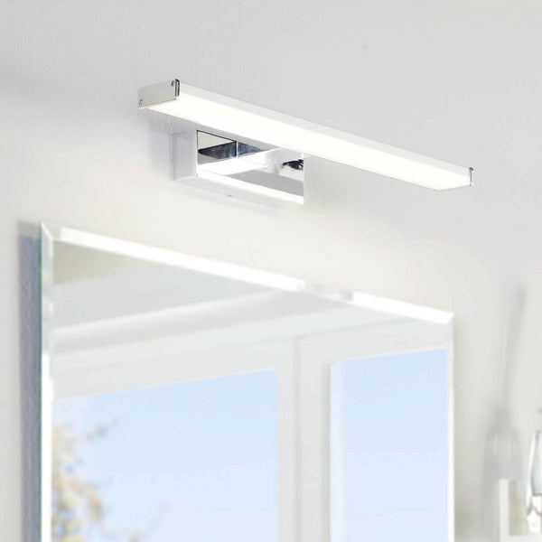 Pandella 1 400 LED Bathroom Mirror Wall Light in Chrome