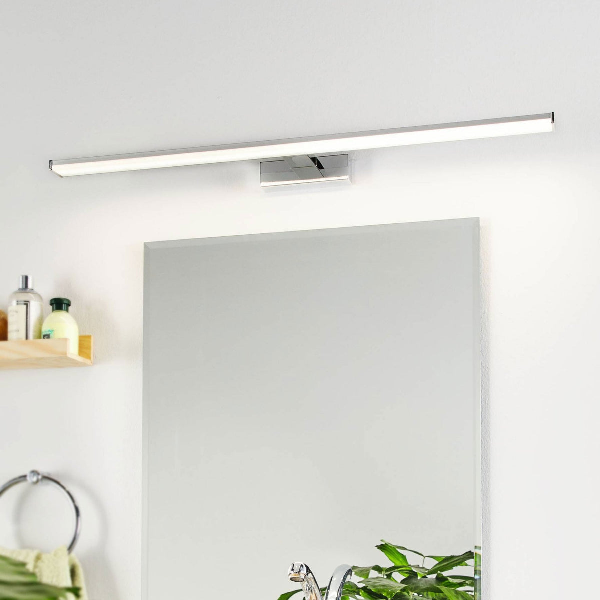 Pandella 1 780 LED Bathroom Mirror Wall Light in Chrome