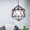 Embleton Black & Copper Geometric Pendant