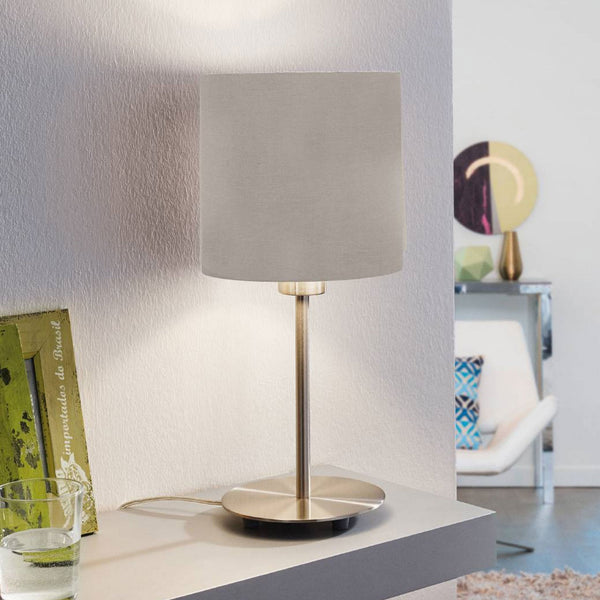 Pasteri 275mm Table Lamp with a Taupe Shade