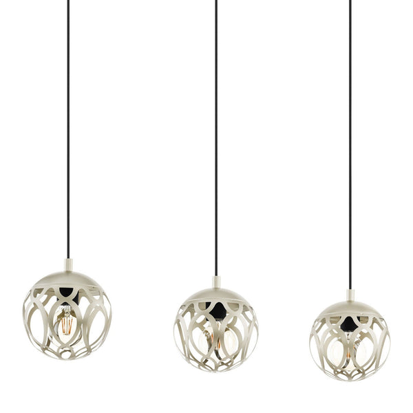 Mirtazza Black & Champagne Triple Bar Pendant
