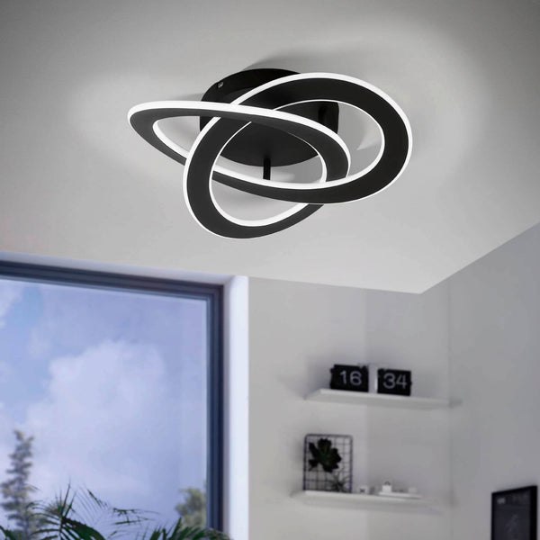 Rolimare 35w LED Black & White Ceiling Light