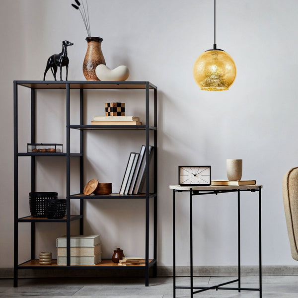 Albaraccin Single 270mm Pendant with Gold Glass