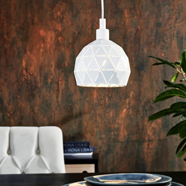 Roccaforte 170mm Pendant Light in White