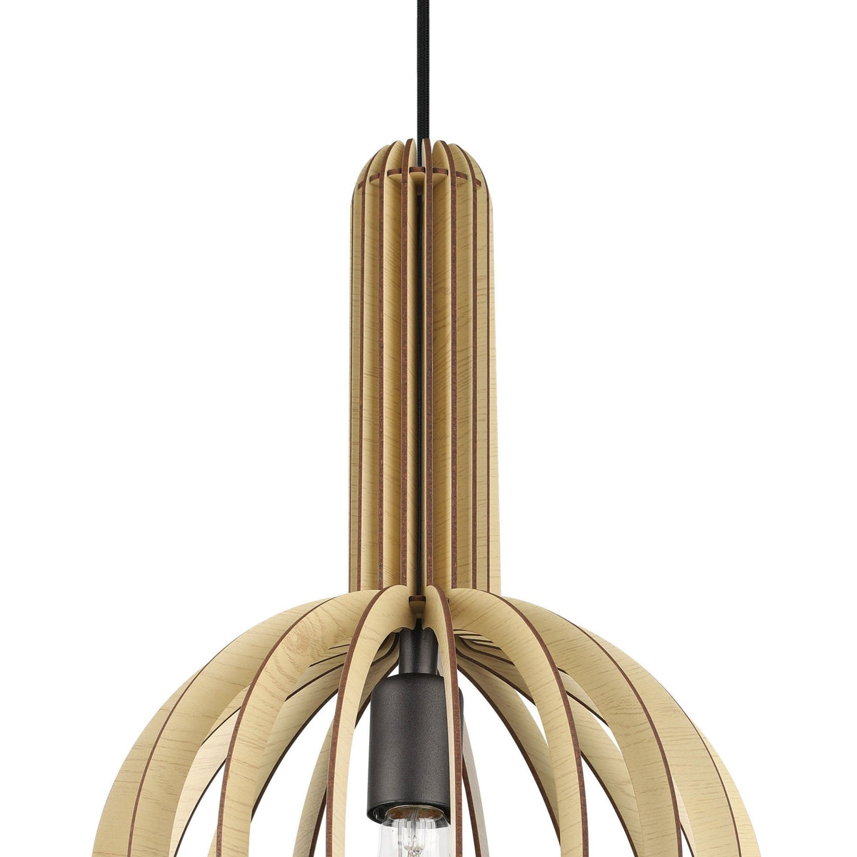 Velasco 310mm Wooden Pendant in Maple