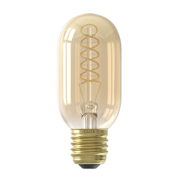 E27 Amber Dimmable Extra Warm White LED 110mm Tube 4W 2100K 200lm