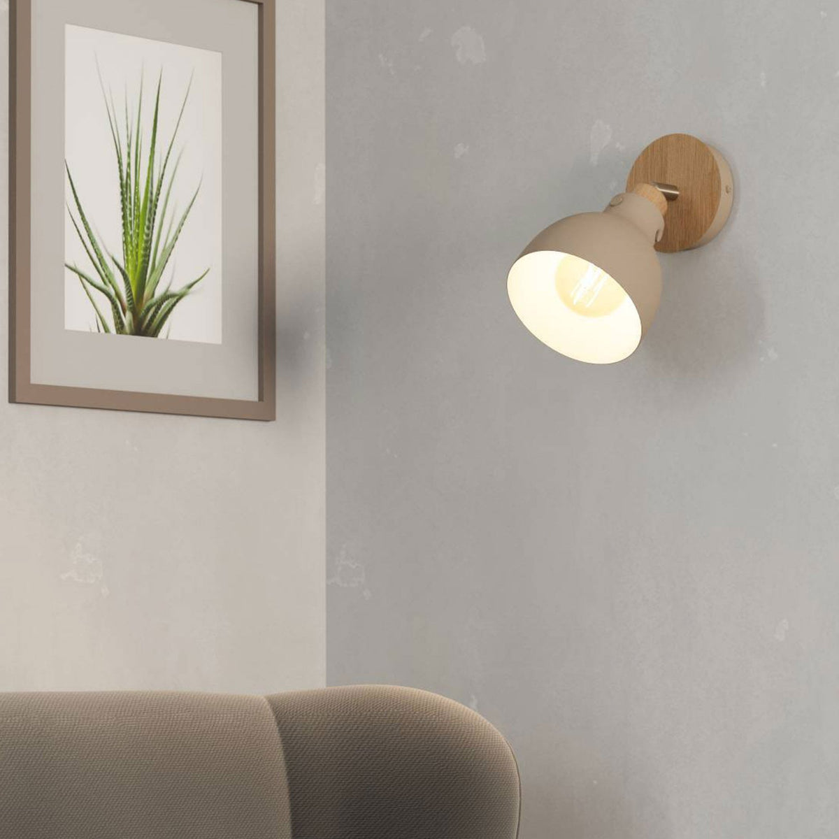 Arrecife Single Spotlight in Sandy Finish