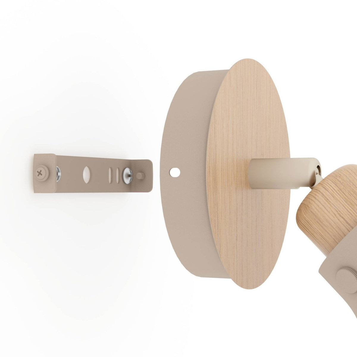 Arrecife Single Spotlight in Sandy Finish