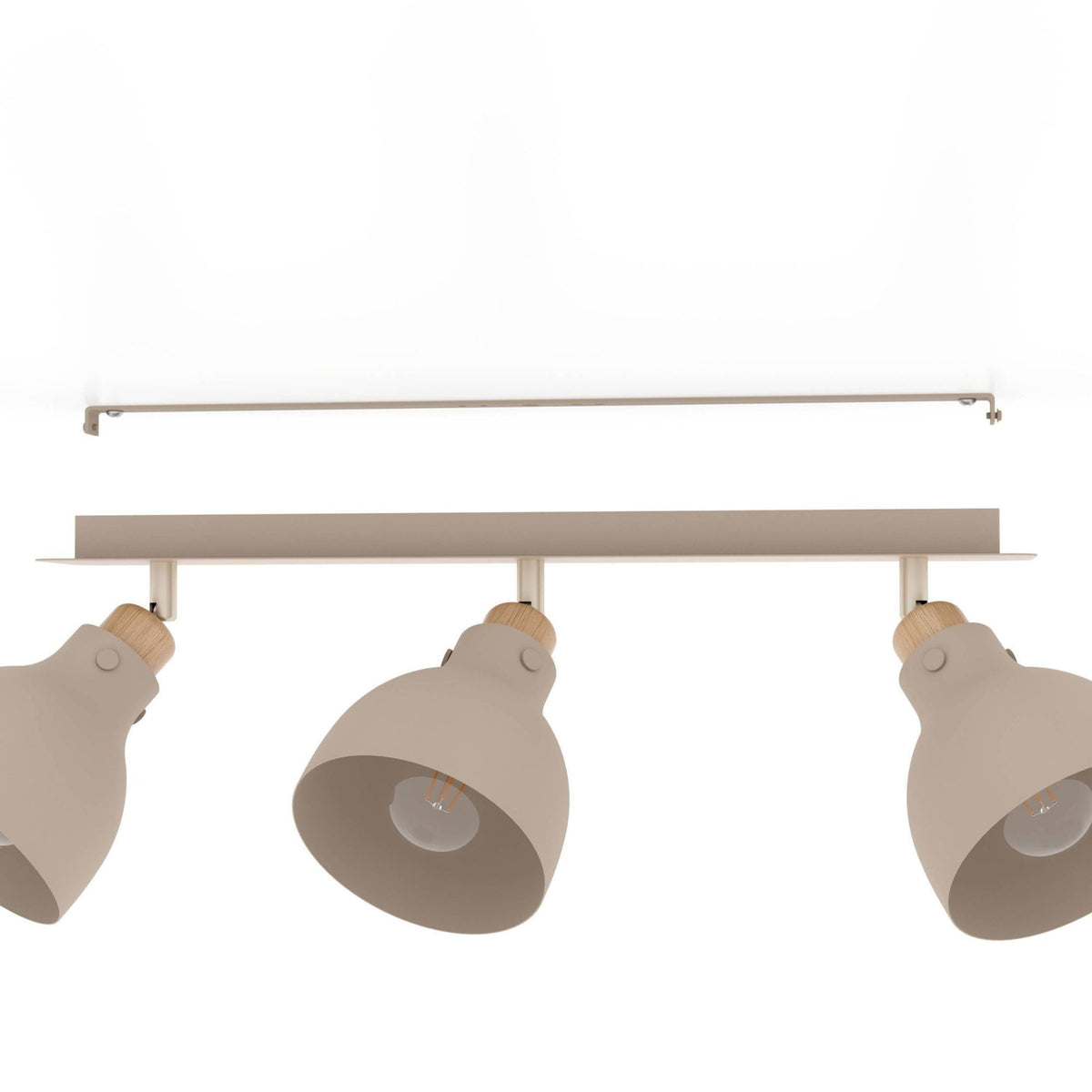 Arrecife Triple Spotlight in Sandy Finish