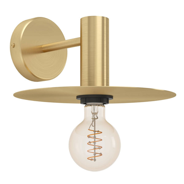 Escandell Wall Light in Brushed Brass