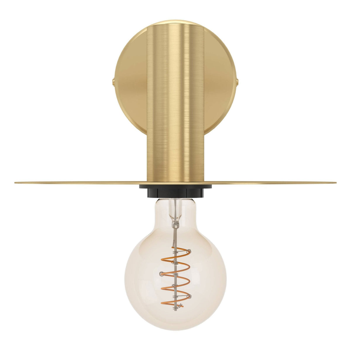 Escandell Wall Light in Brushed Brass