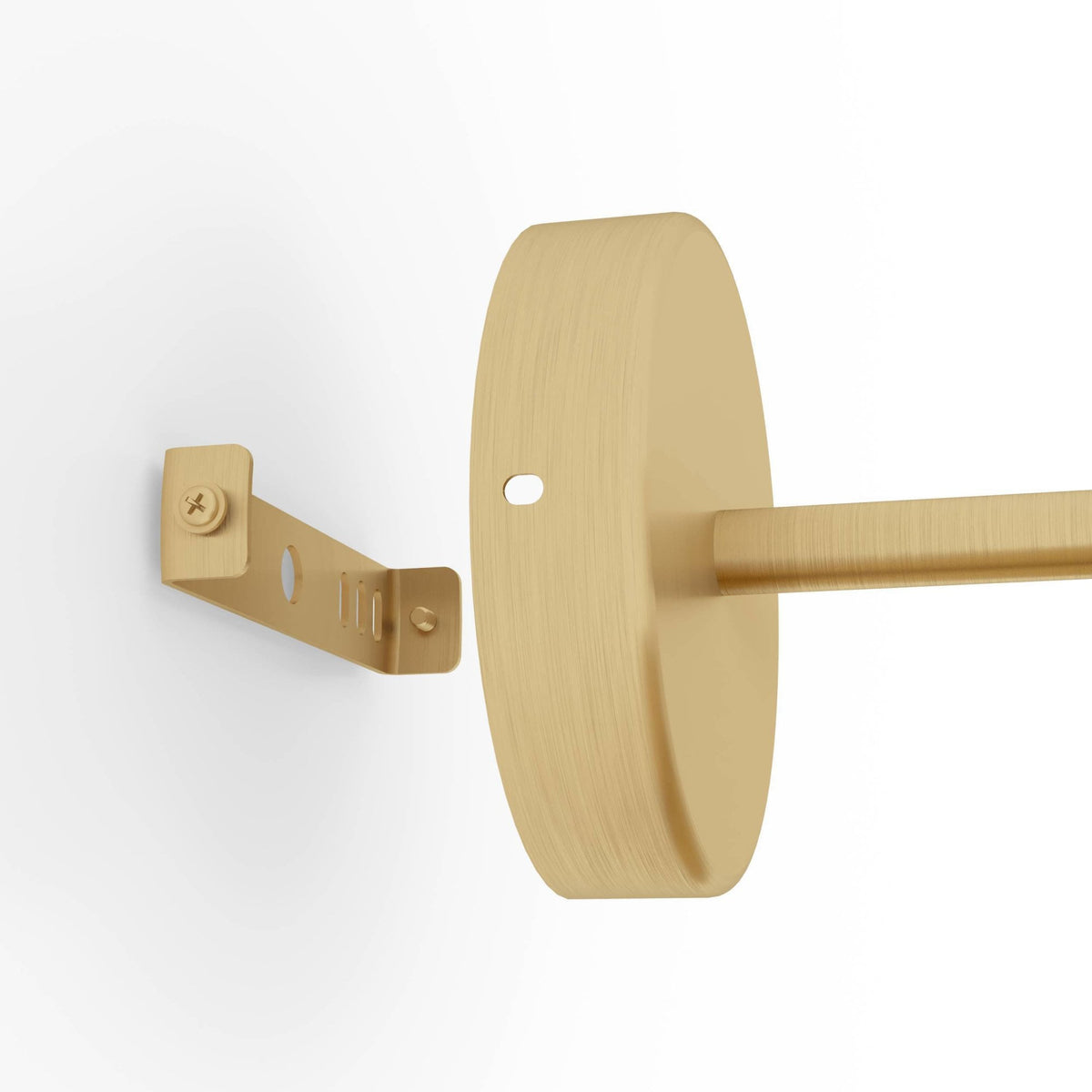 Escandell Wall Light in Brushed Brass