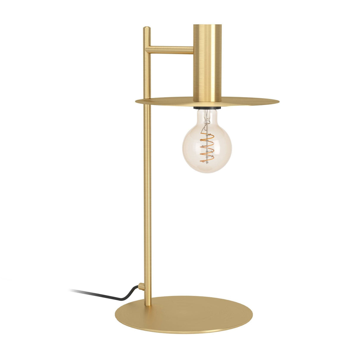 Escandell Table Lamp in Brushed Brass
