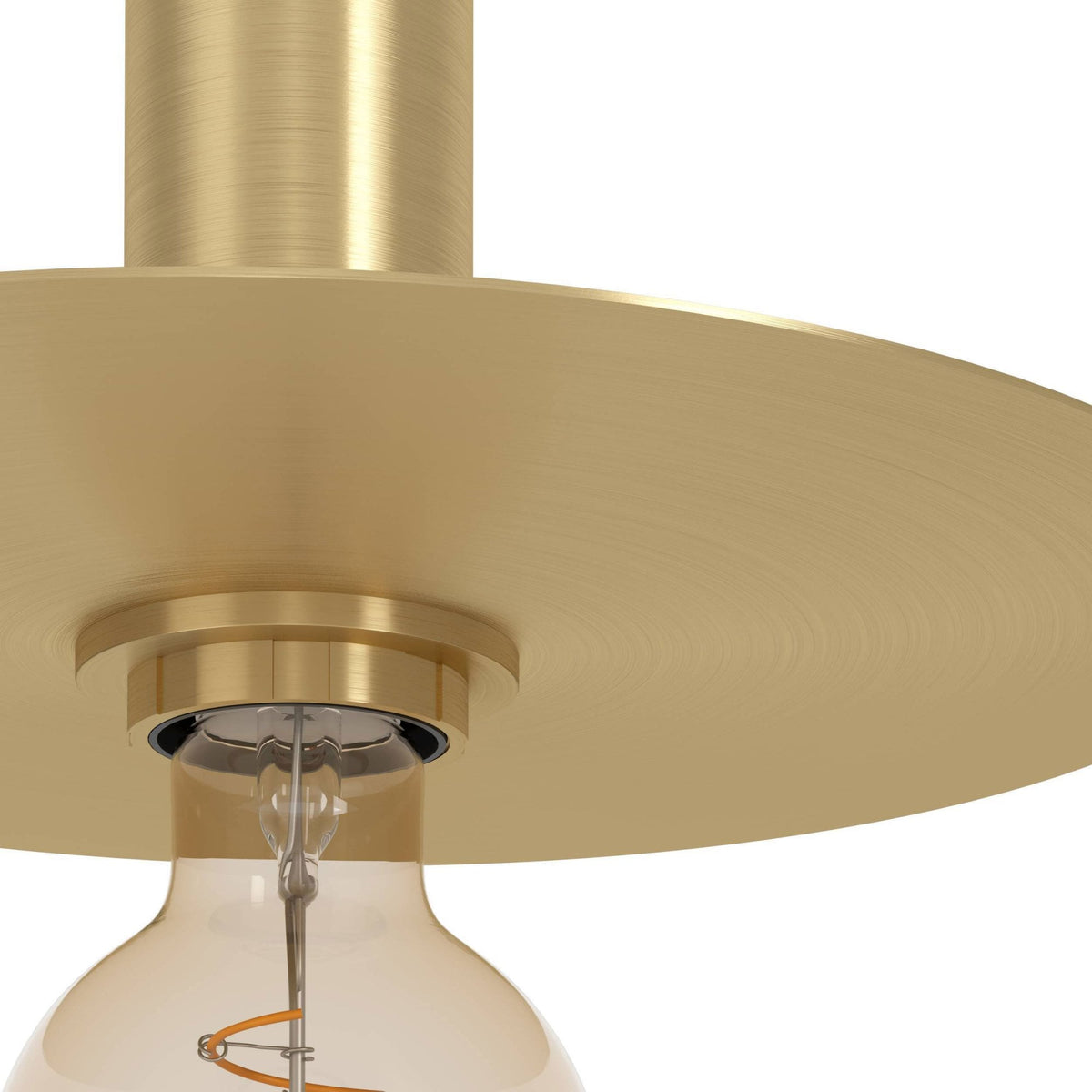 Escandell Floor Lamp in Brushed Brass