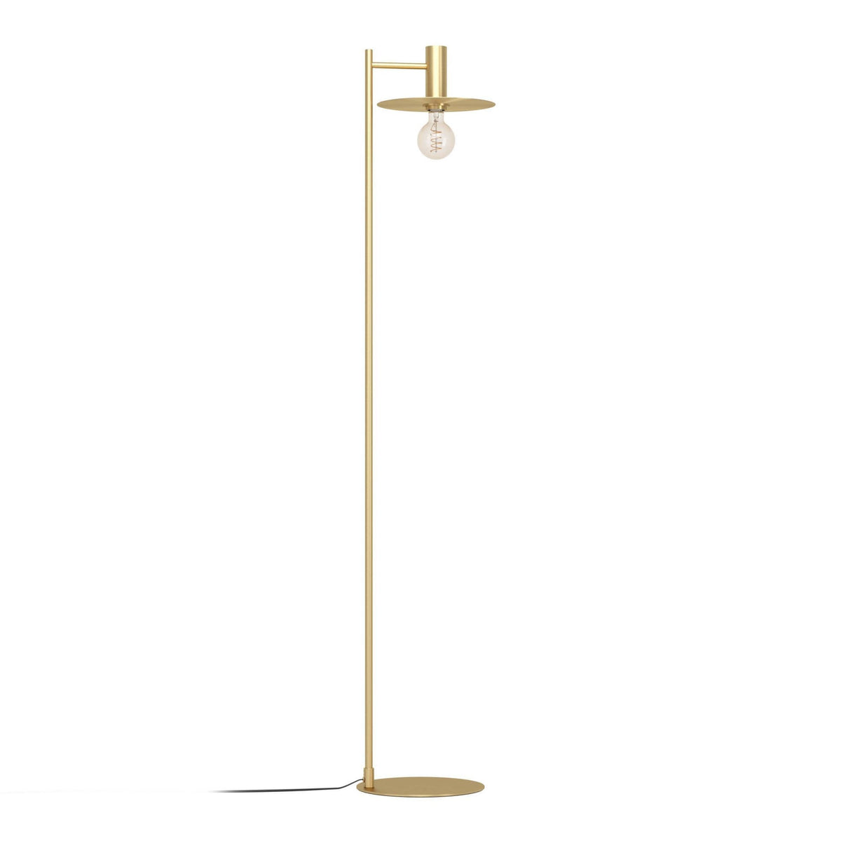 Escandell Floor Lamp in Brushed Brass
