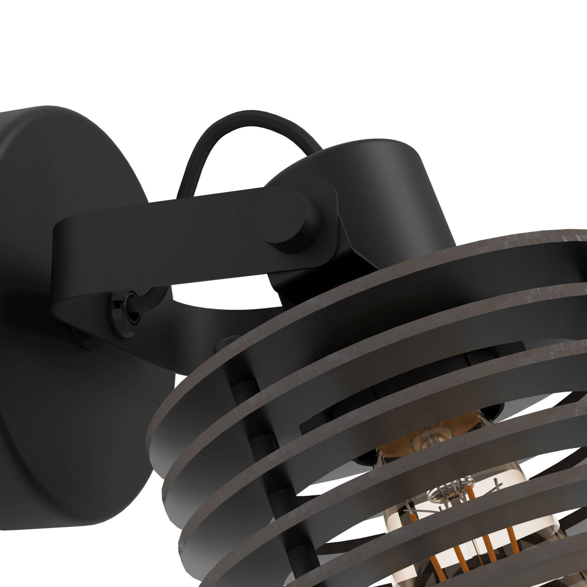 Segovia Single Spotlight in Black