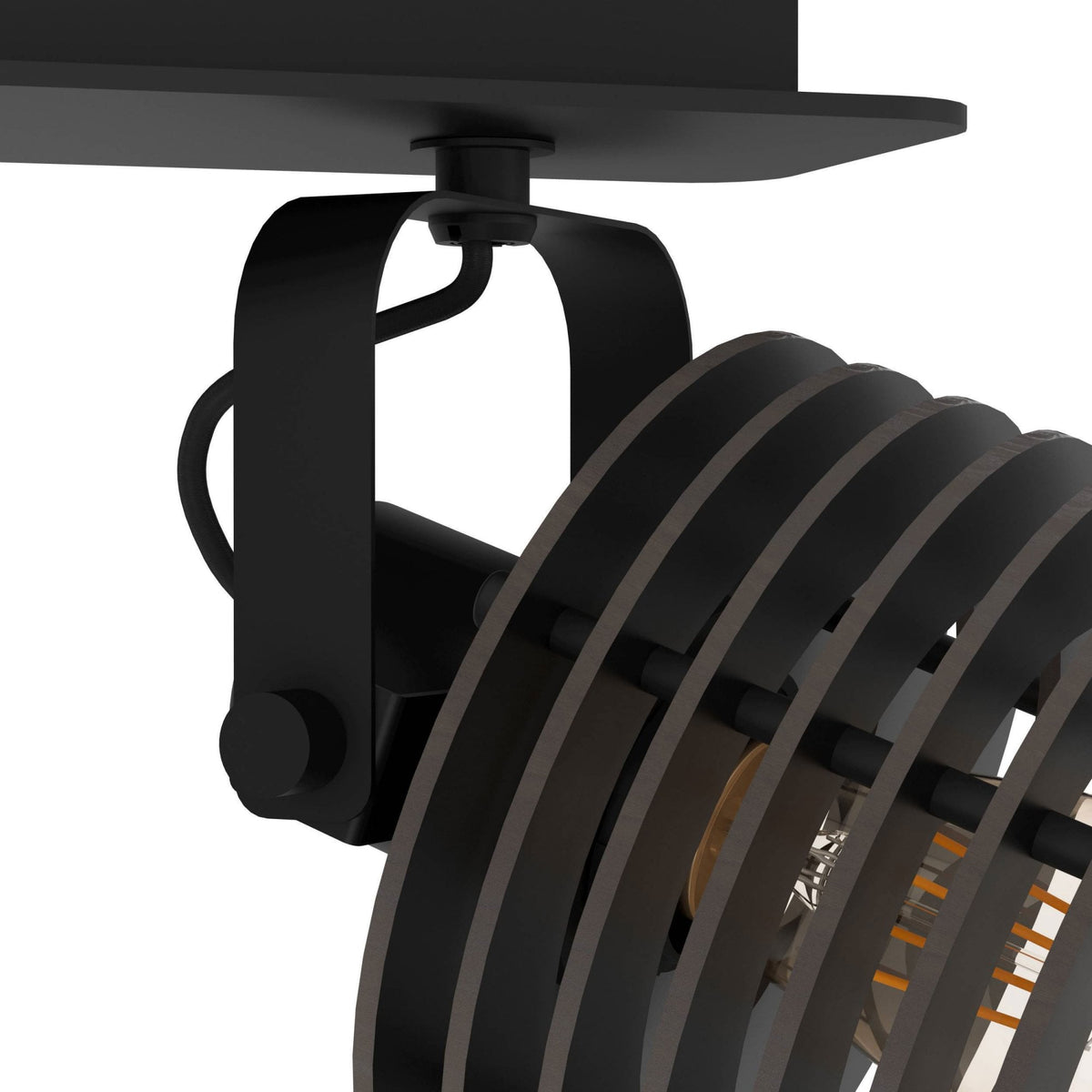 Segovia Double Spotlight in Black