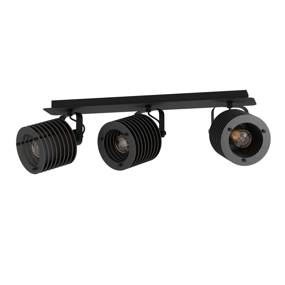 Segovia Triple Spotlight in Black