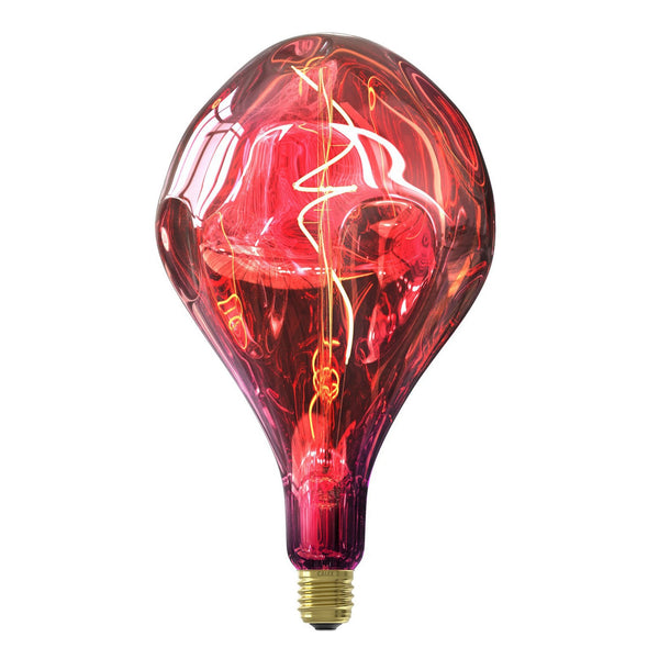 E27 Organic Evo Flamboyant Deep Purple Dimmable Extra Warm White LED 6W 1800K 30lm