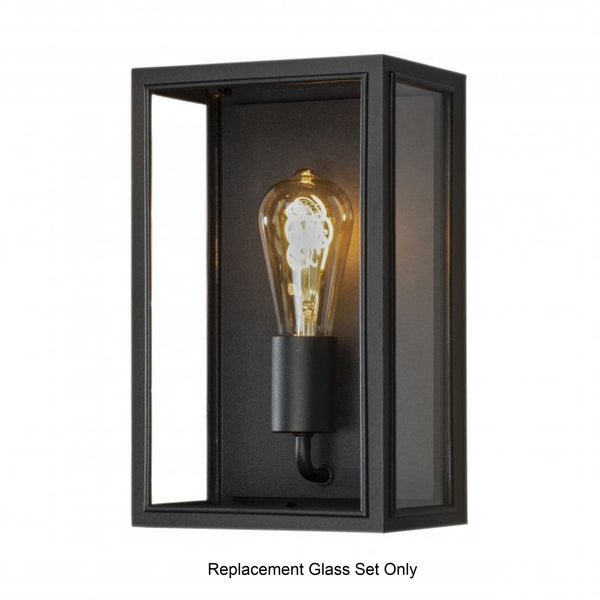 Replacemmt Glass Panel Set For The Konstsmide Medium Carpi Range (7347)