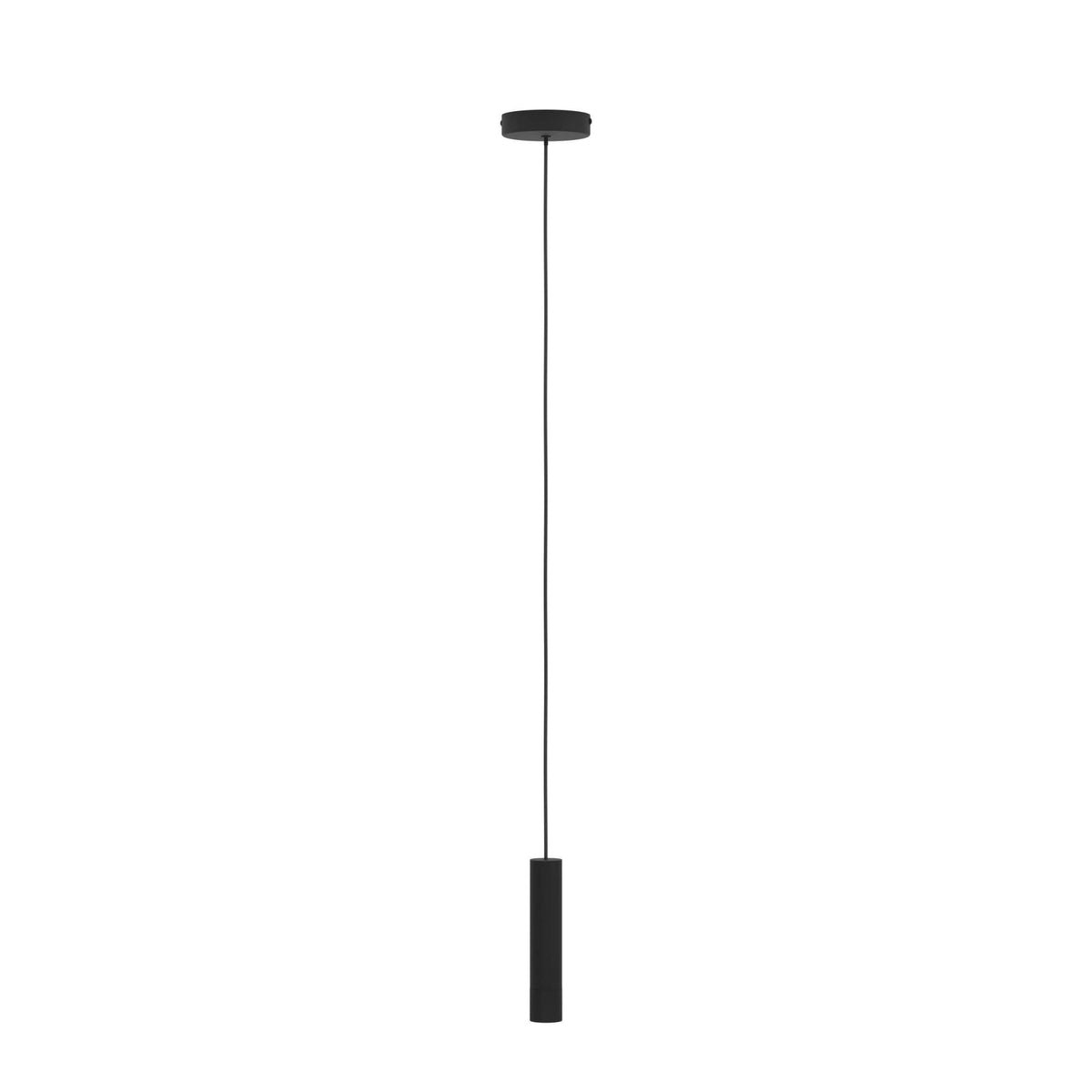 Almudaina Single Drop LED Pendant in Black