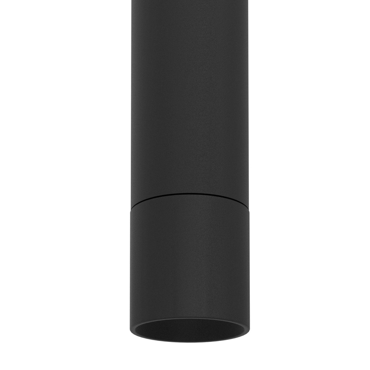 Almudaina Four Drop Linear LED Pendant in Black