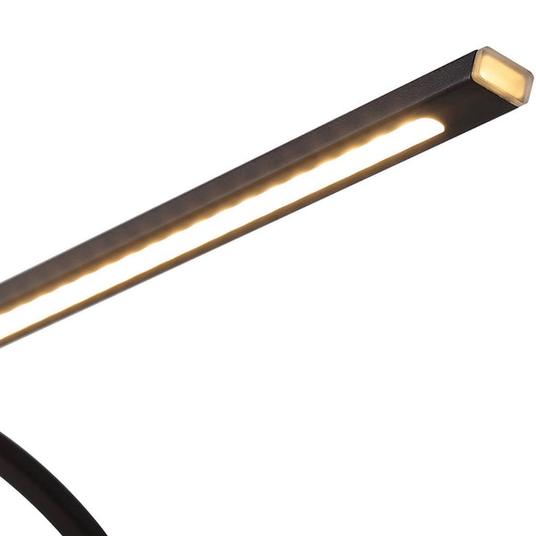 Powderham 900mm 16W Sand Black Adjustable LED Picture Light