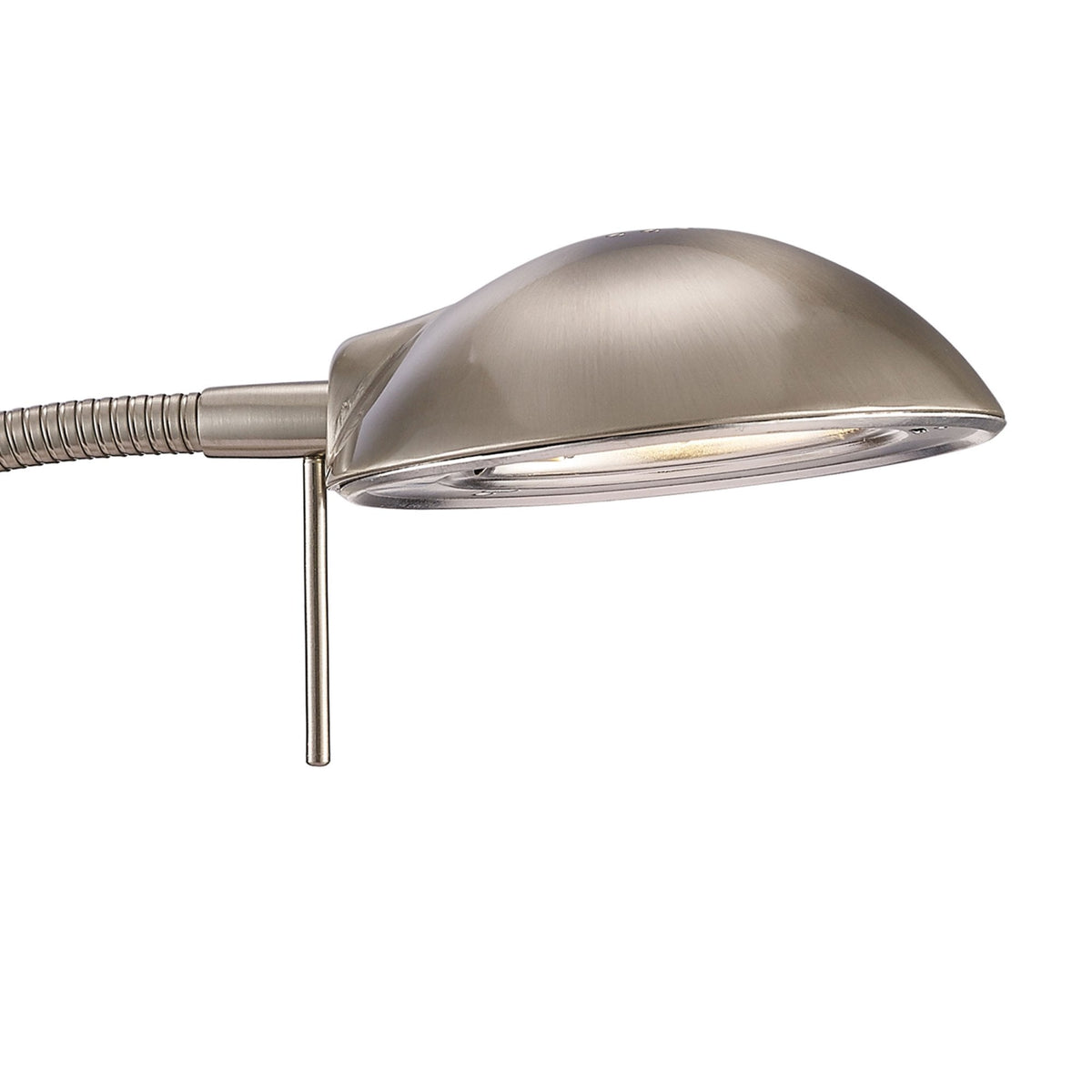 Bamberg Satin Nickel Adjustable Table Lamp