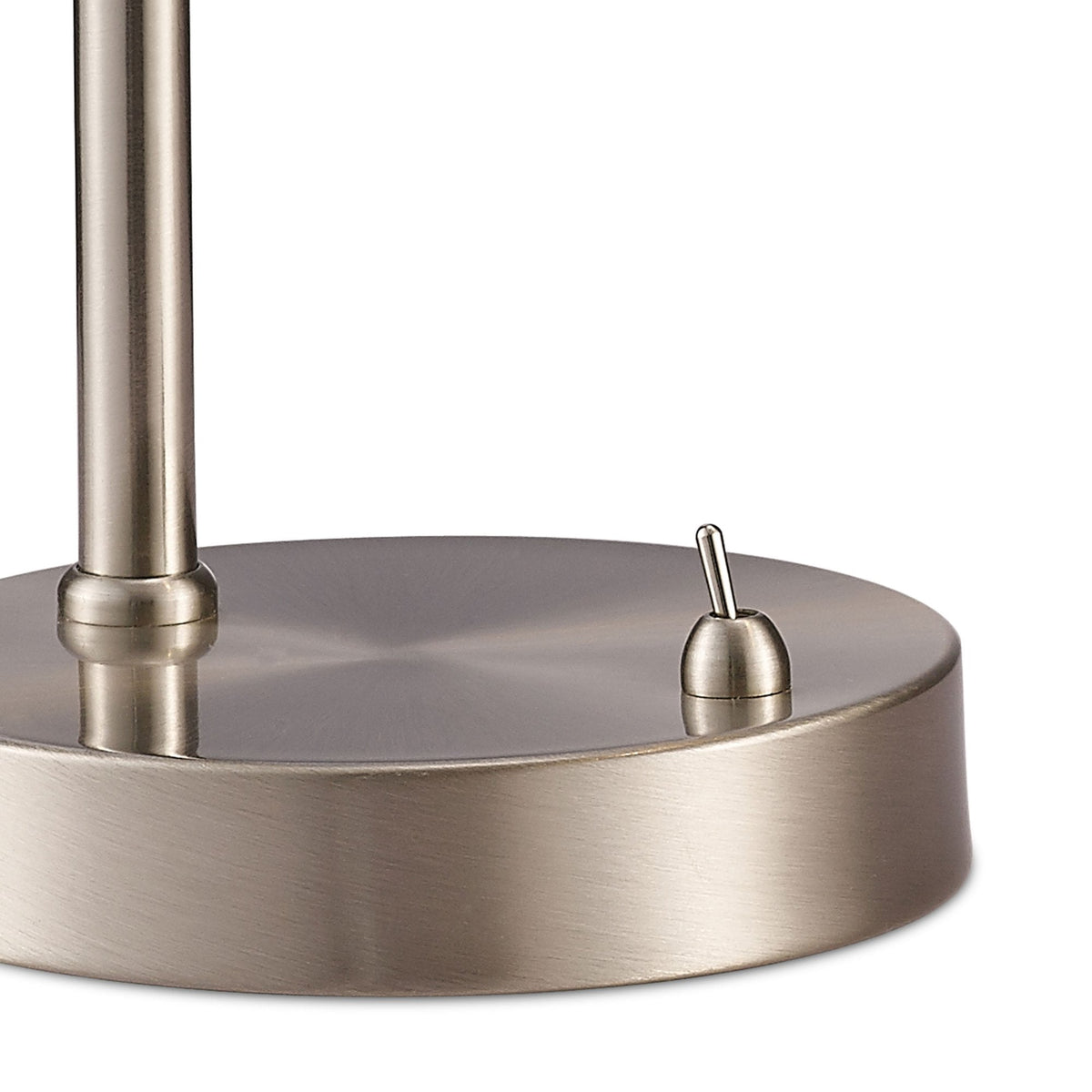 Bamberg Satin Nickel Adjustable Table Lamp
