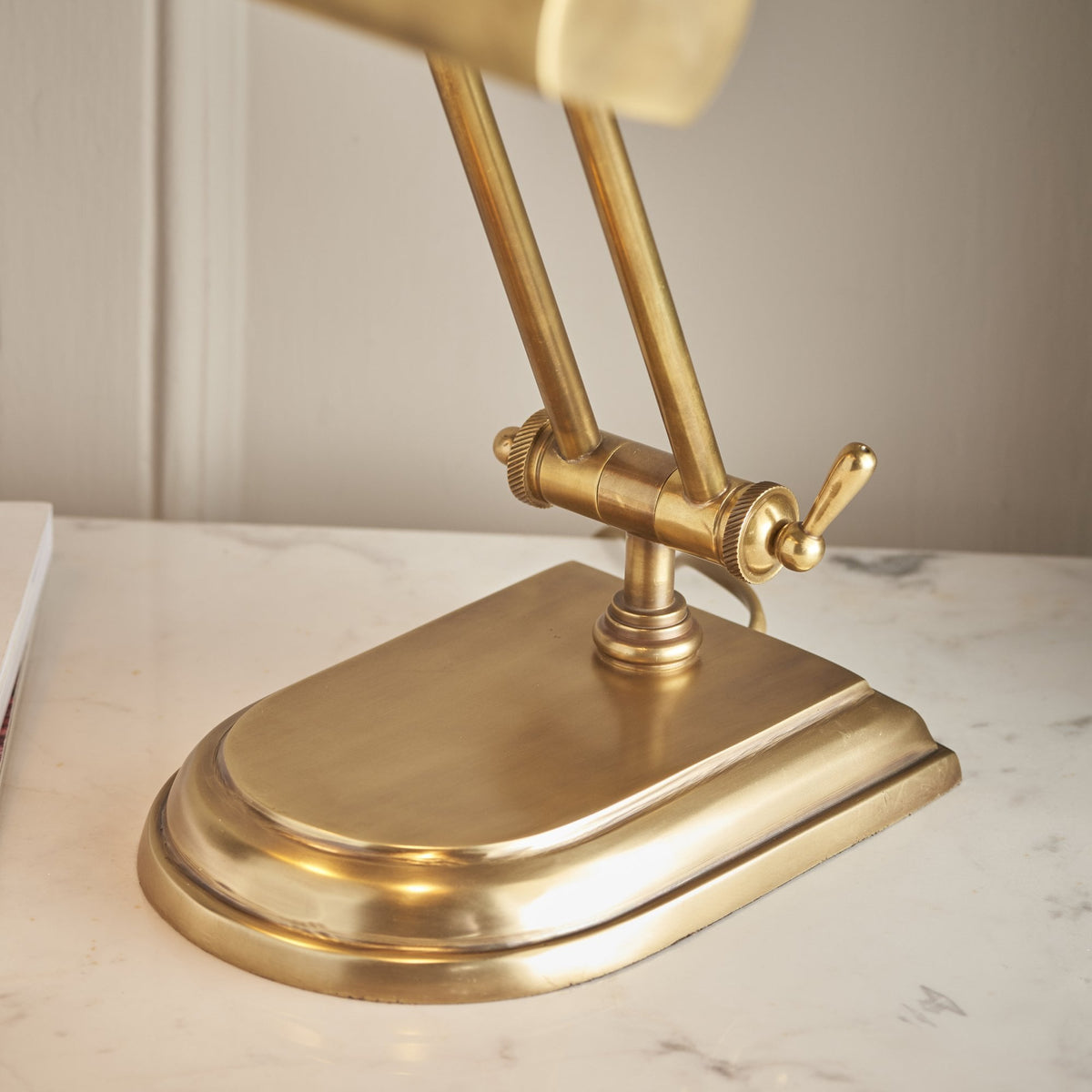 Winchester Solid Brass Adjustable Table Lamp