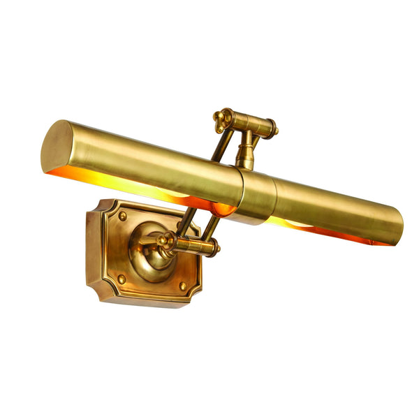 Winchester 20" Solid Brass Adjustable Picture Light