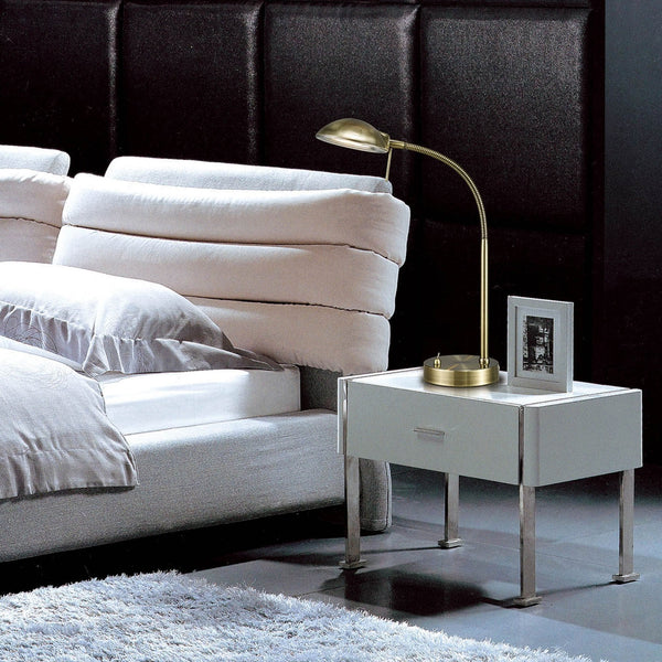 Bamberg Antique Brass Adjustable Table Lamp