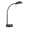 Bamberg Satin Black Adjustable Table Lamp