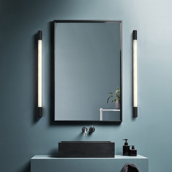 Palermo 900 LED IP44 Bathroom Wall Light in Matt Black