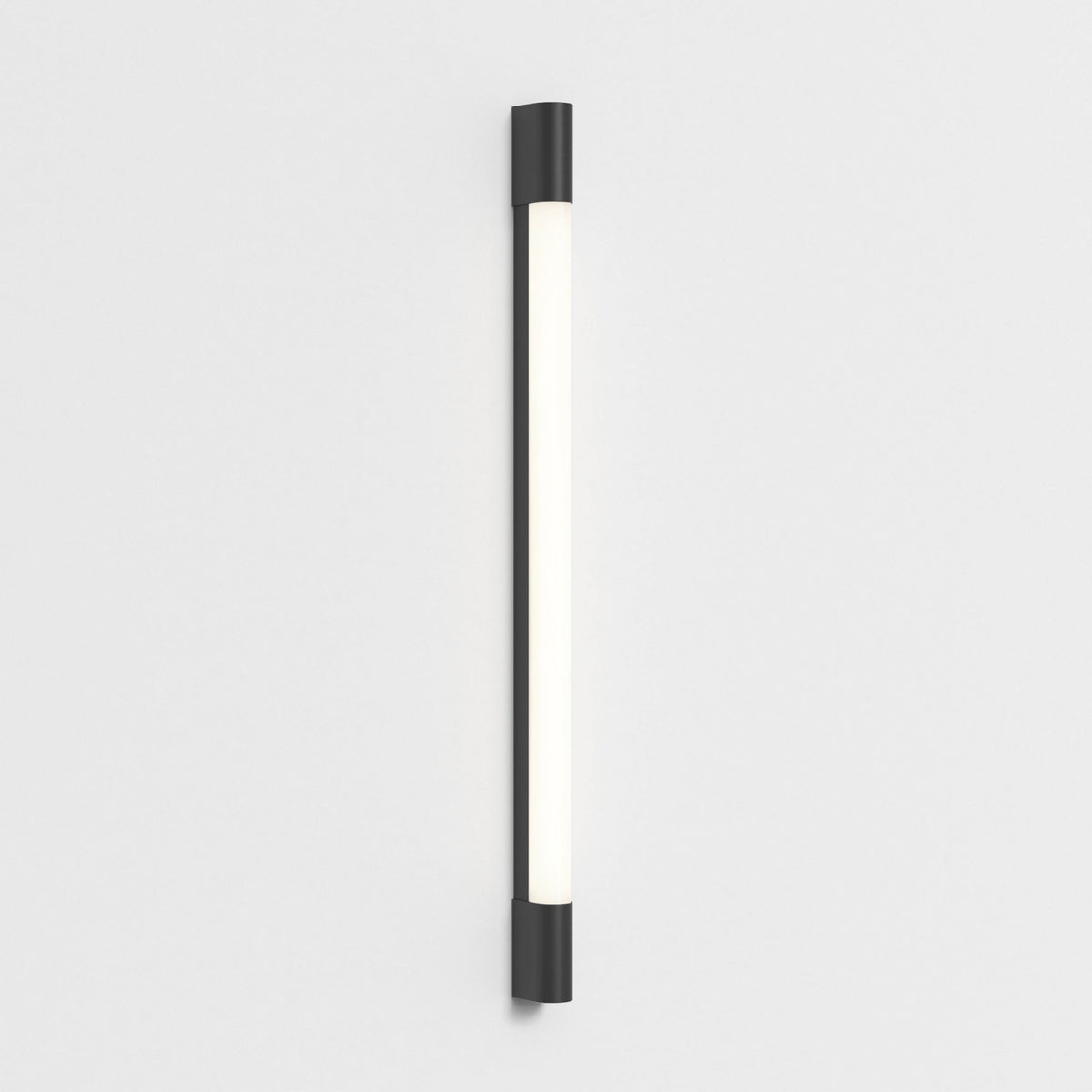 Palermo 900 LED IP44 Bathroom Wall Light in Matt Black