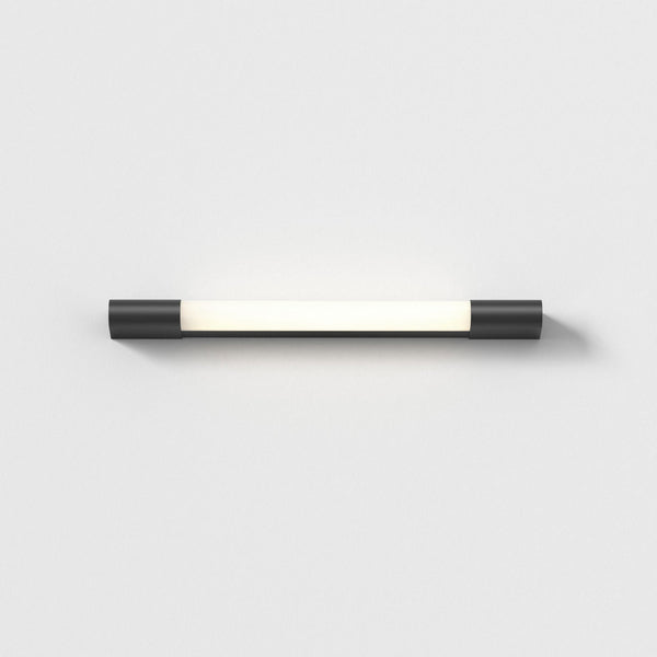 Palermo 600 LED IP44 Bathroom Wall Light in Matt Black