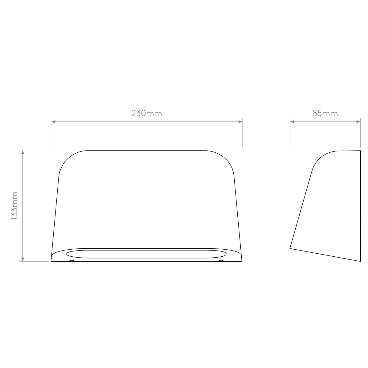 Mast Twin IP44 Wall Light in Antique Brass