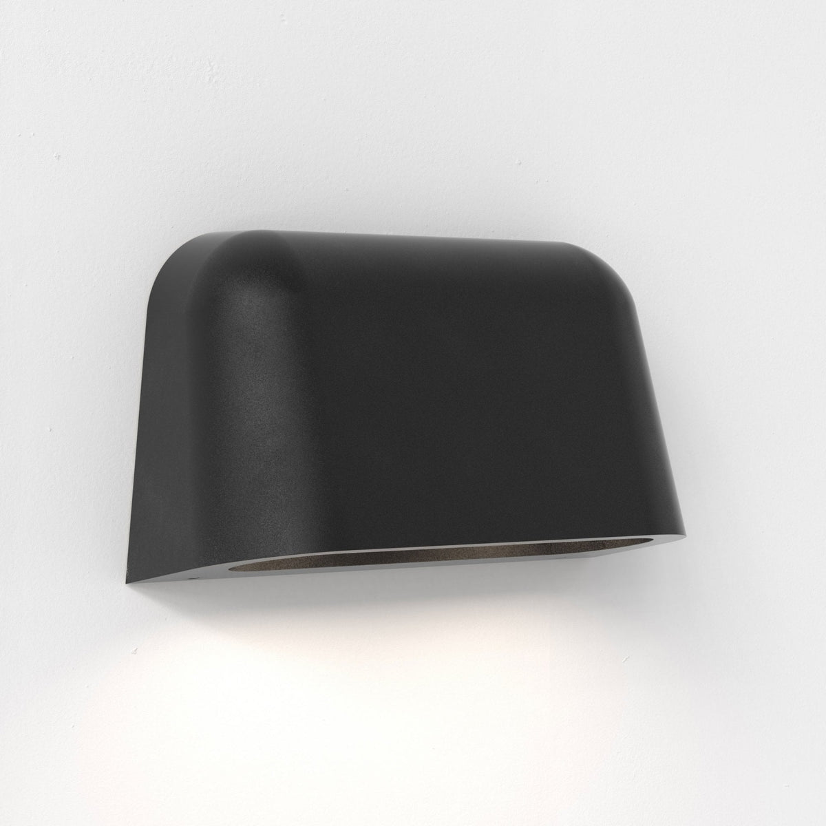 Mast Twin IP44 Wall Light in Textured Black