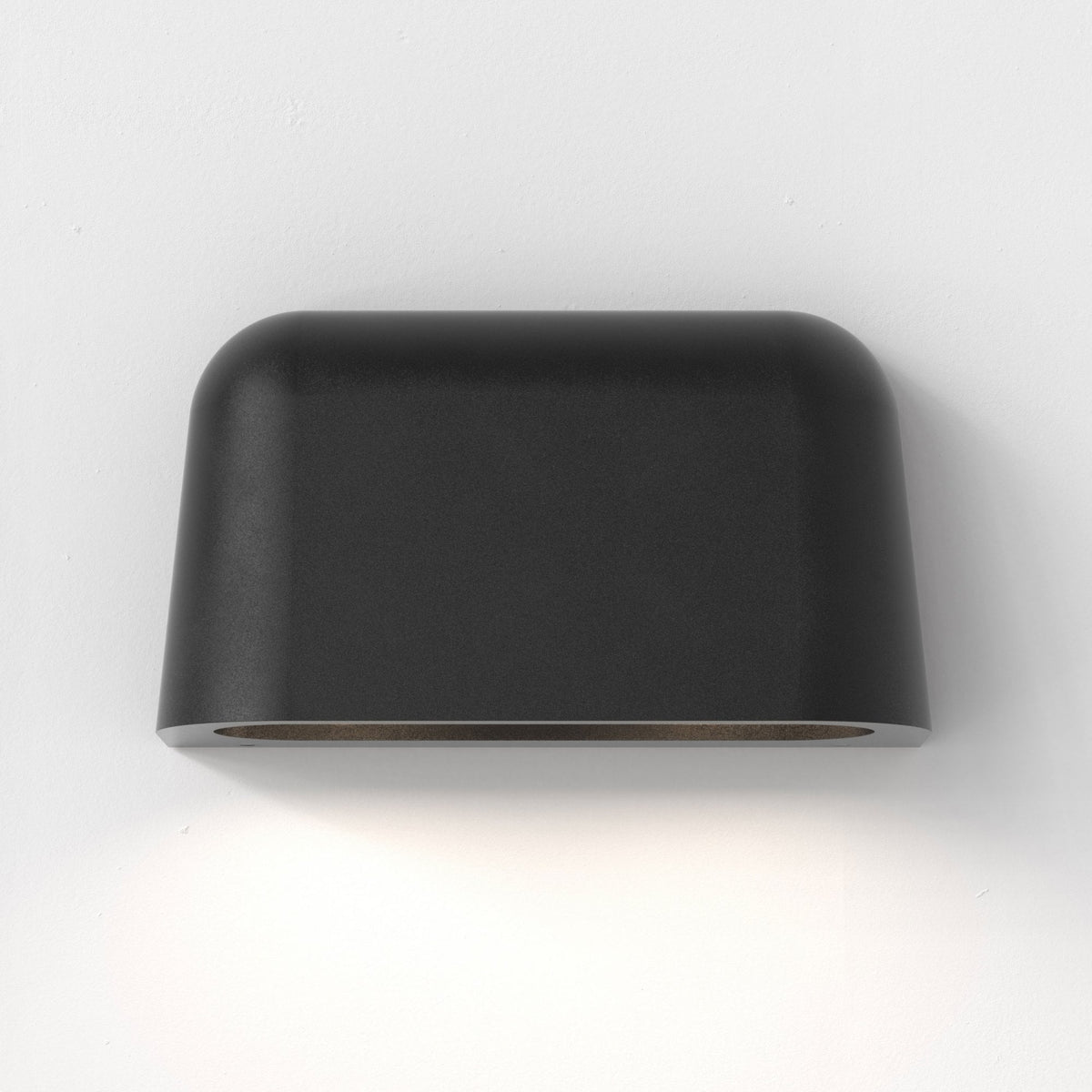 Mast Twin IP44 Wall Light in Textured Black