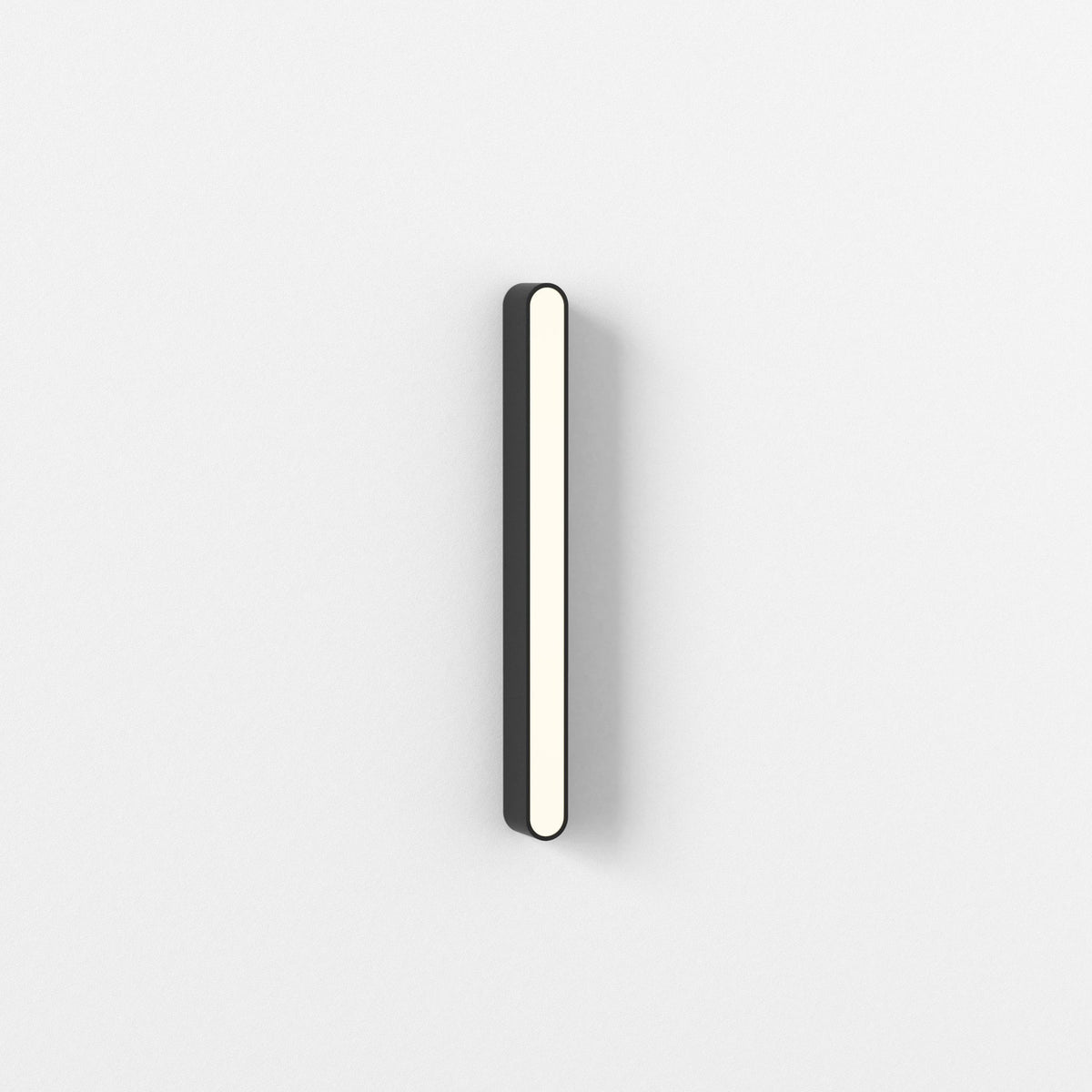 Atticus 600 LED IP44 Wall Light in Matt Black