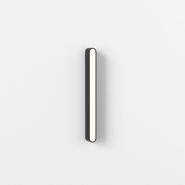 Atticus 600 LED IP44 Wall Light in Matt Black