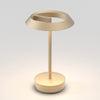 Halo LED Rechargeable Portable Table Lamp in Light Bronze
