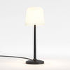 Ella Desk Lamp in Matt Black with Porcelain Shade