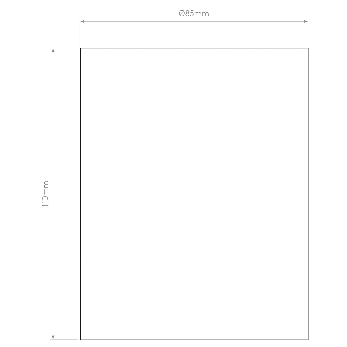 Ottawa IP65 Surface Mounted Downlight in Matt White