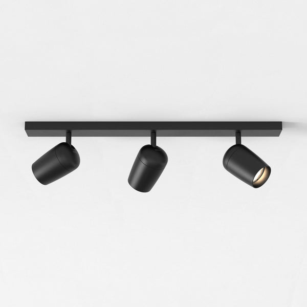 Koto Three Bar Spotlight in Matt Black