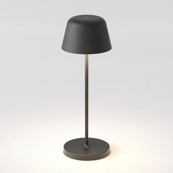 Nomad IP65 LED Rechargeable Portable Table Lamp in Textured Black