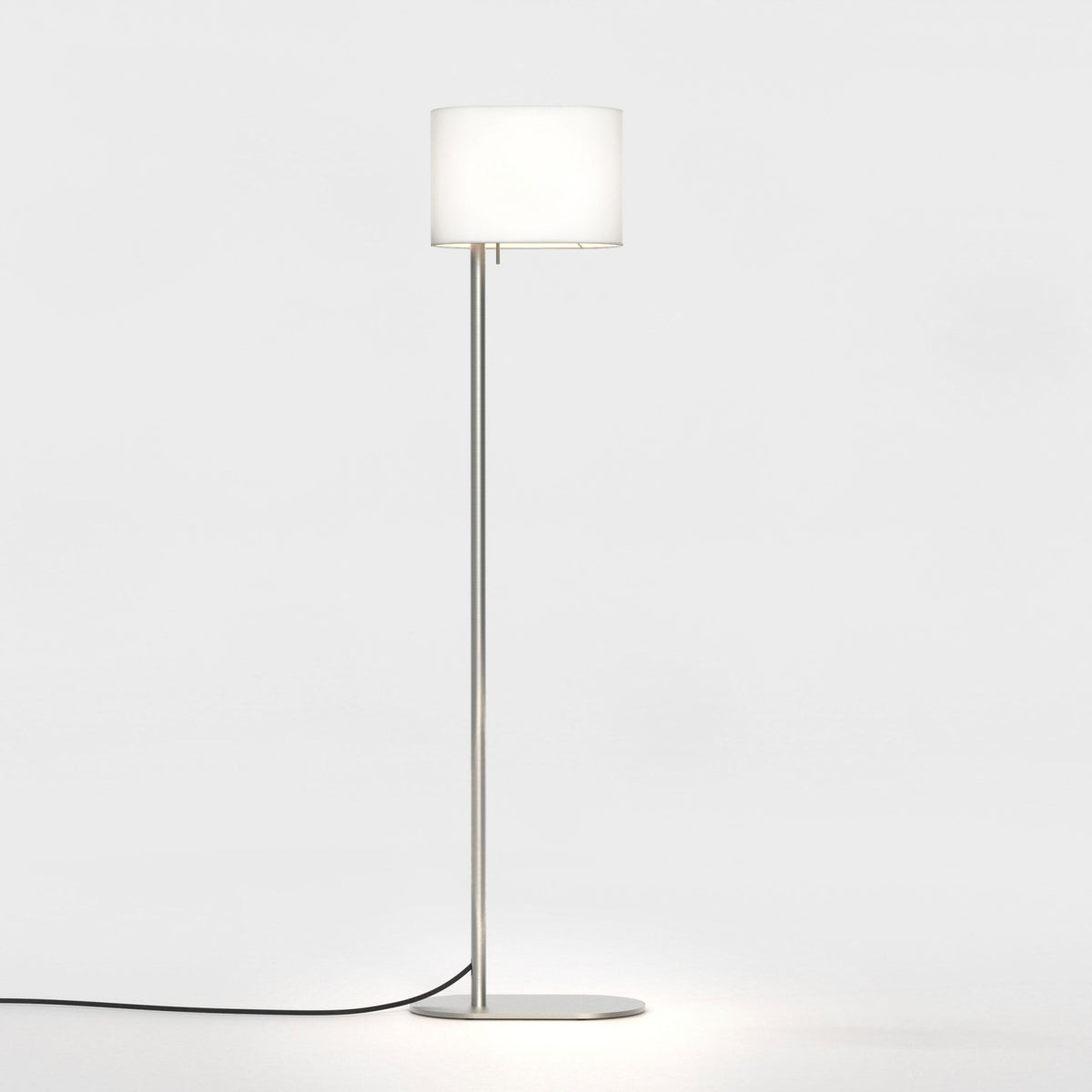 Venn Floor Lamp in Matt Nickel